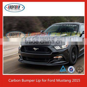 Carbon Fiber Mustang Front Bumper Lip for Ford Mustang 2015UP photo-2