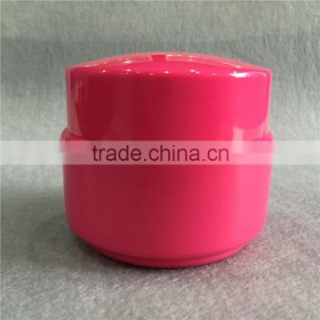 Plastic small round plastic container for cosmetic 5g/10g/15g/30g/50g