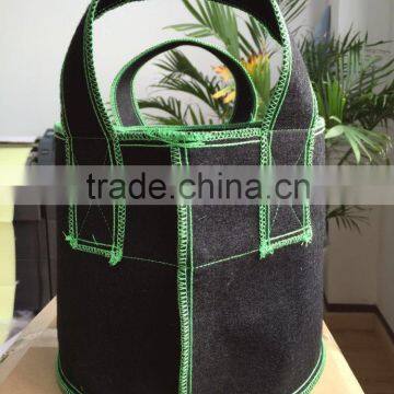 Wholesale fabric bag non-woven black factory direct high quality plant grow bag