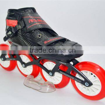 speed skating shoes inline skate roller skate Iran skate OEM ODM logo red color skating wheels