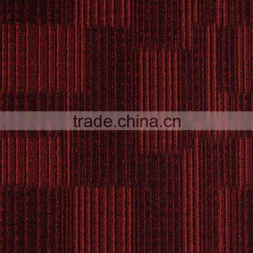 Factory price stripe carpet tiles for commercial use