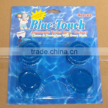 4pk 50g long lasting automatic blue bubble