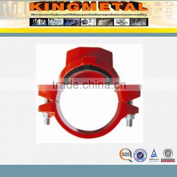 Ductile iron grooved mechanical tee/mechanical joint tee