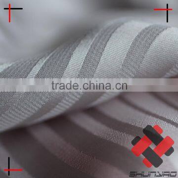 wholesale polyester satin stripe Chiffon fabric for fashion girl dress
