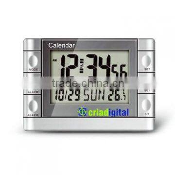 large screen temperature calendar lcd clock