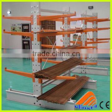 cantilever lumber rack,warehouse roller rack,wooden pipe rack