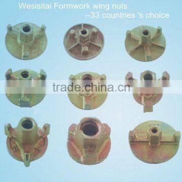 Formwork Ductile cast iron wing nut