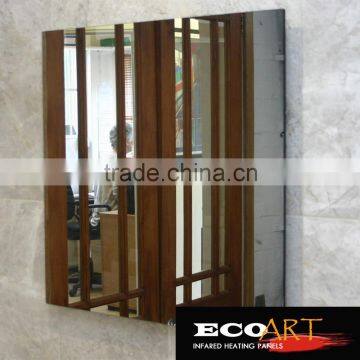 Heated bathroom mirrors ir heating mirror infrared panel