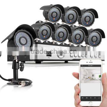Zmodo CCTV System 960H 8CH DVR+8 Cameras Kit &700 Tvl Camera photo-6