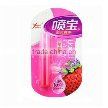 Fresh spray pop snacks liquid candy/twisted marshmallow stick VC-L048