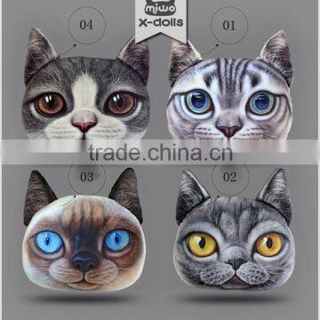 Wholesale Xdolls Pillow Personality Car Cushion Cover Creative Cat Shape Nap Pillow Cases Cartoon Seat Cushion almofada