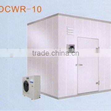 standard cold room with monoblock unit and convex door