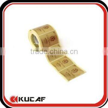 design top grade adhesive sticker in roll