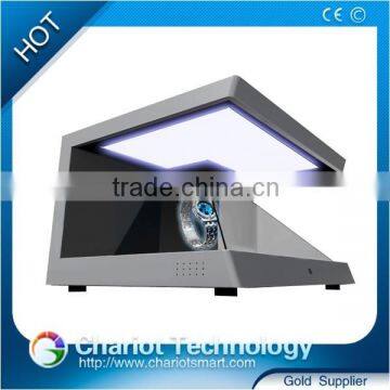 2016 Chariot 3d holographic sight advertising showcase, box,pyramid on sale.