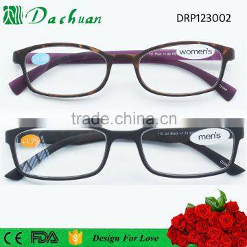 2016 latest Italy design PC injection lovers reading glasses for women man