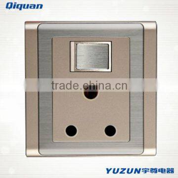 Metal 1 gang +15A socket