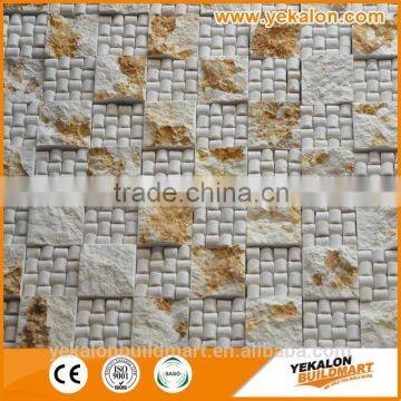 Indoor Or Outdoor Natural Slate Mosaic Floor Tiles,Multicolor Cheap Cultured Stone,Rusty Stone Slate