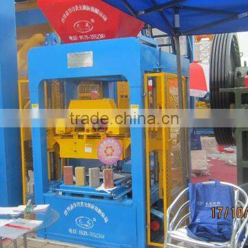 High output Semi Automatic concrete block machine made by Huarun Tianyuan factory