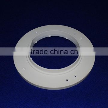 99.7%alumina ceramic ring for semi-conductor usage