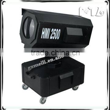 Professional outdoor lighting HMI 2500w sky rose search light