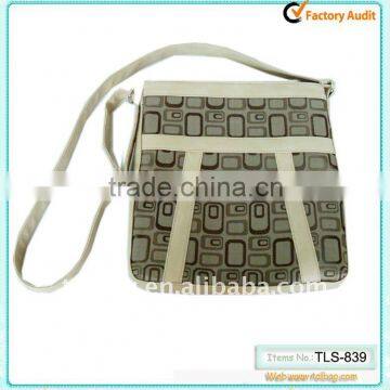 Jacquard sponge message bag