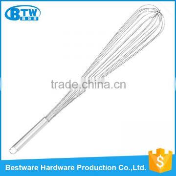 Stainless Steel 201 24" Polished Treatment Better Beater Egg Whisk