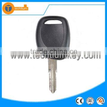 Transponder key case shell with chip groove car key without logo key cover fob blank for Renault Logan