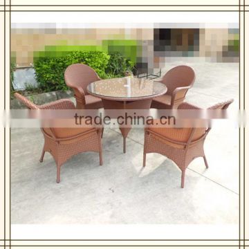 Selling Plastic rattan furniture restaurant chair (CT376)