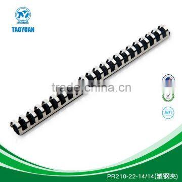 India Hot Sale 7 Ring Vinyl Binders, Comb Binder Clip, Plastic Binder Clip photo-2