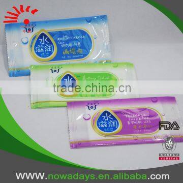 China cheap single one biodegradable individu wet wipes