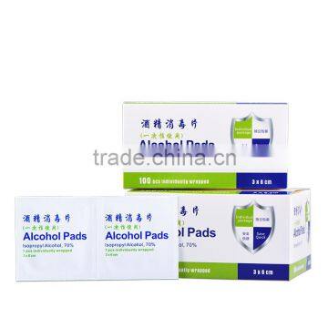 70% isopropyl alcohol non-woven cloth anti-bacterial medical wet wipes