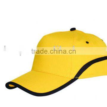 100% cotton twill 2 color combinations 5 panel baseball cap for promotion