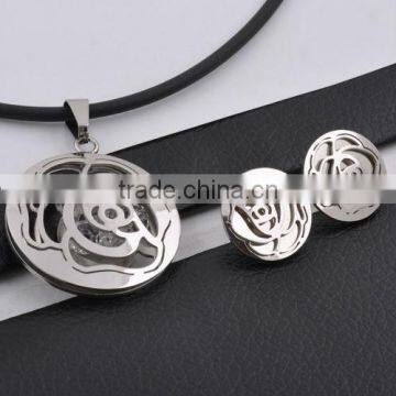 2013 Stainless Steel Fashion Costume Jewelry Set(KJS1002)