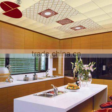 Kitchen Cleaning Power Decoration of colorful aluminum ceiling tiles