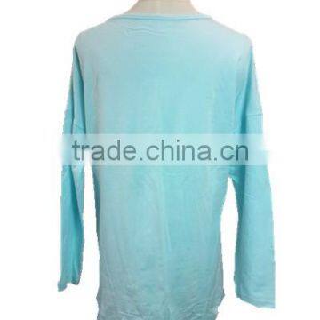 Round Collar Long Sleeve Plus Size Leisure Wear for Ladies Nightshirt photo-3
