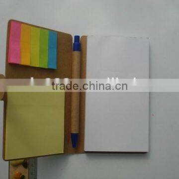 OEM custom eco friendly notebooks with pen set for promotion