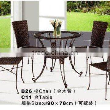 New style modern plastic outdoor furniture