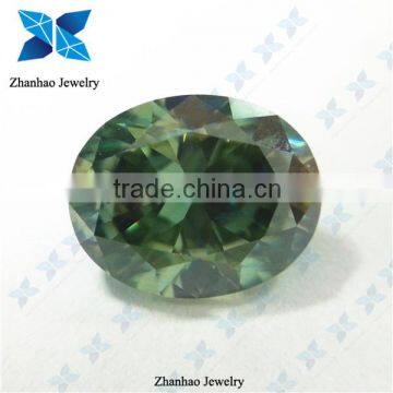 oval shape best fancy color moissanite for jewelry