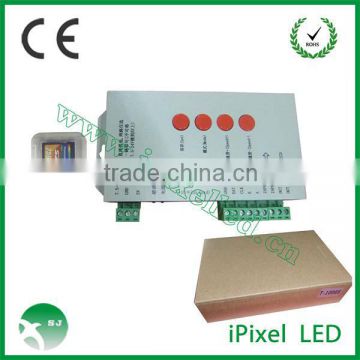 Programable led pixel controller support 2048 pixels with SD Card