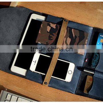 Light Holder Multiple Function Leather Card Holder Case for Mobile Phones and Ipad photo-2