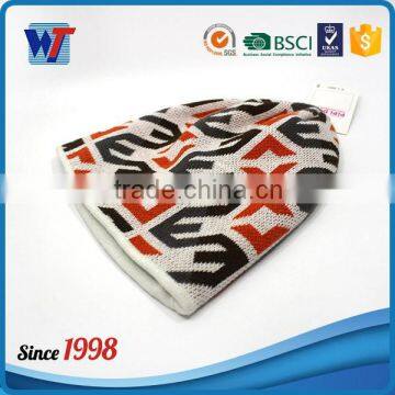 Wholesale Promotional Winter Knit Hat Applique Lovely Girl Beanie Hat photo-2