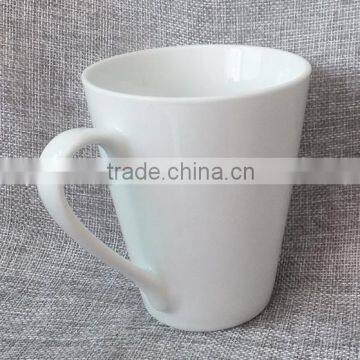 320CC Ceramic mug porcelain coffee mug cheap bulk coffee Mug with custom logo