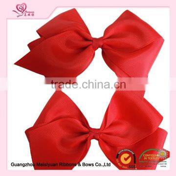 Two Color Mix Pinwheel Children Hair Bows Headband Girl Hair Bow Baby Headwear With Clip photo-6