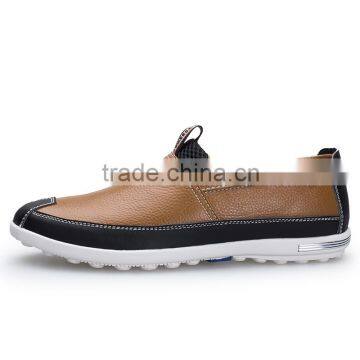 Genuine Leather Men Shoes Casual High-Quality Breathable Shoes photo-2