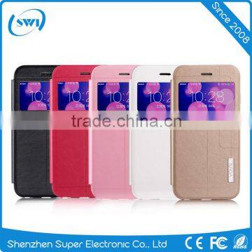 Hot Selling PU Leather Flip Phone Case Cover For iPhone 6 6s 6 Plus,Gold Supplier Clip Wallet For iPhone 6 6s 6 Plus