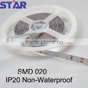 335 SMD Side View LED Strip ribbon light 12V DC input;120leds/m;non-waterproof;blue color