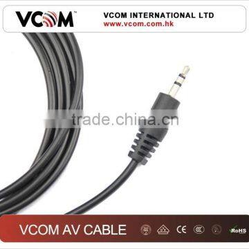 2015 Hot Sale Black Straight Headphone Wire Male to Male UL CE ROHS photo-3