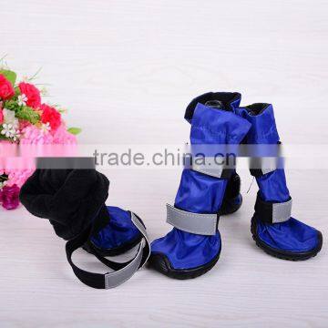 Rainy Day Fabric Waterproof Dog Boots photo-4