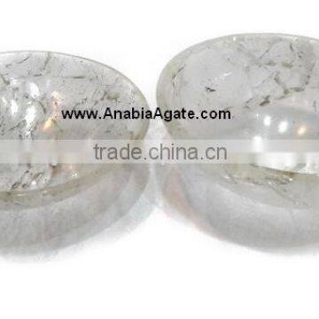 Crystal Quartz 2-Inch Bowls : Wholesale Agate Bowls Exporter : Gemstone Bowls photo-2