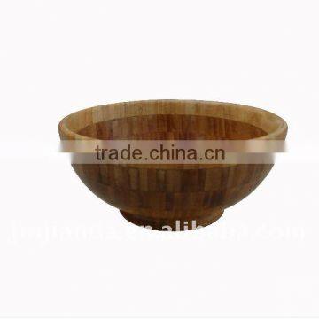 Bamboo salad bowl